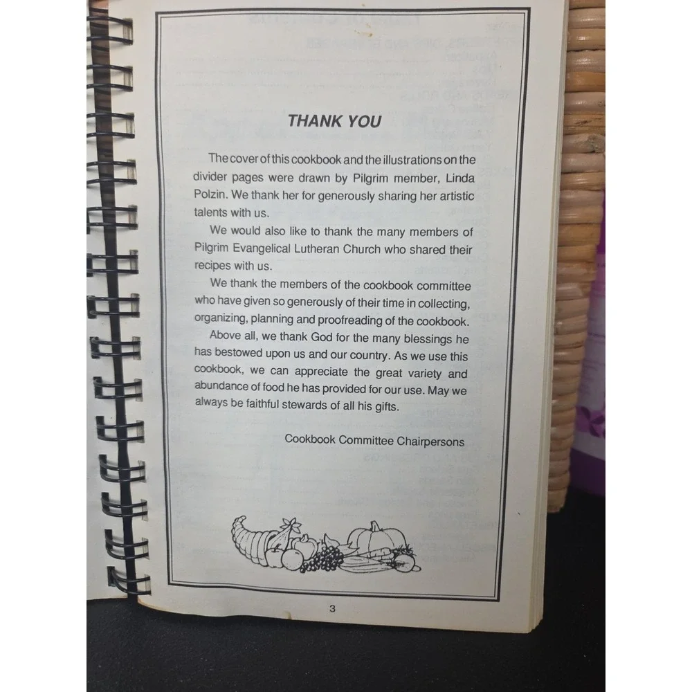Pilgrim Evangelical Lutheran‎ Church Cookbook Wauwatosa, Wisconsin 1991